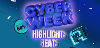 Cyber Week Deals: Drumcomputer, E-Drums, Looper, Plug-ins im Angebot