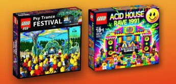 Lego Konstruktionen aus der Techno und EDM-Szene