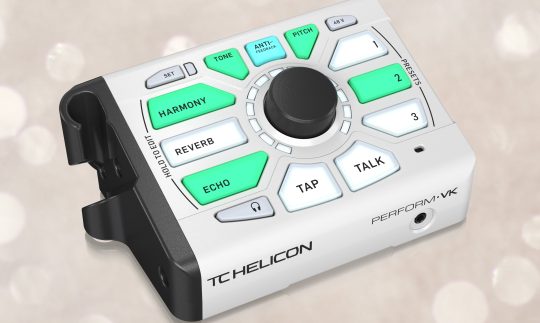 Test: TC Helicon Perform-VK Vocal Prozessor, Vokal Effektgerät