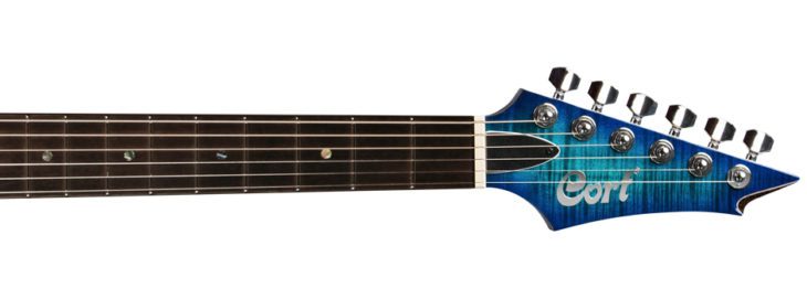 Cort X-700 Duality E-Gitarre Kopfplatte