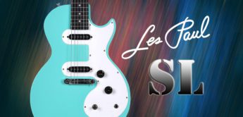 Test: Epiphone Les Paul SL Turquoise, E-Gitarre