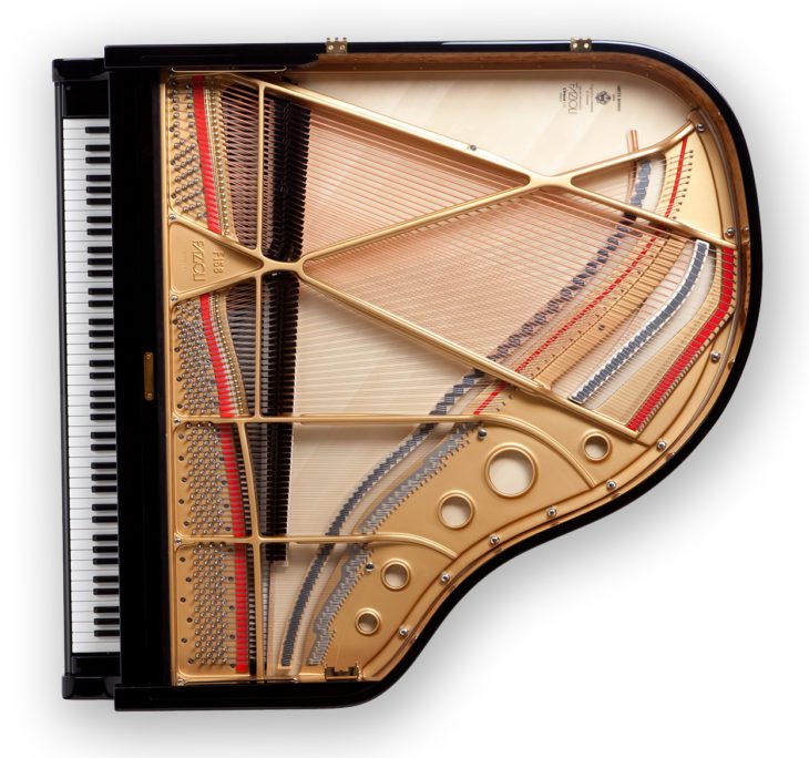 Geschichte und Funktion von Klavieren und Flügeln