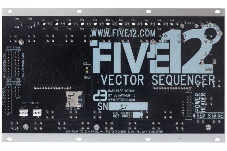 five 12 vector sequencer