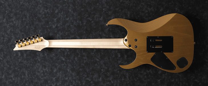 Ibanez RG657AHM-GDF E-Gitarre backside