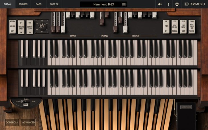 ik multimedia hammond b-3x orgel