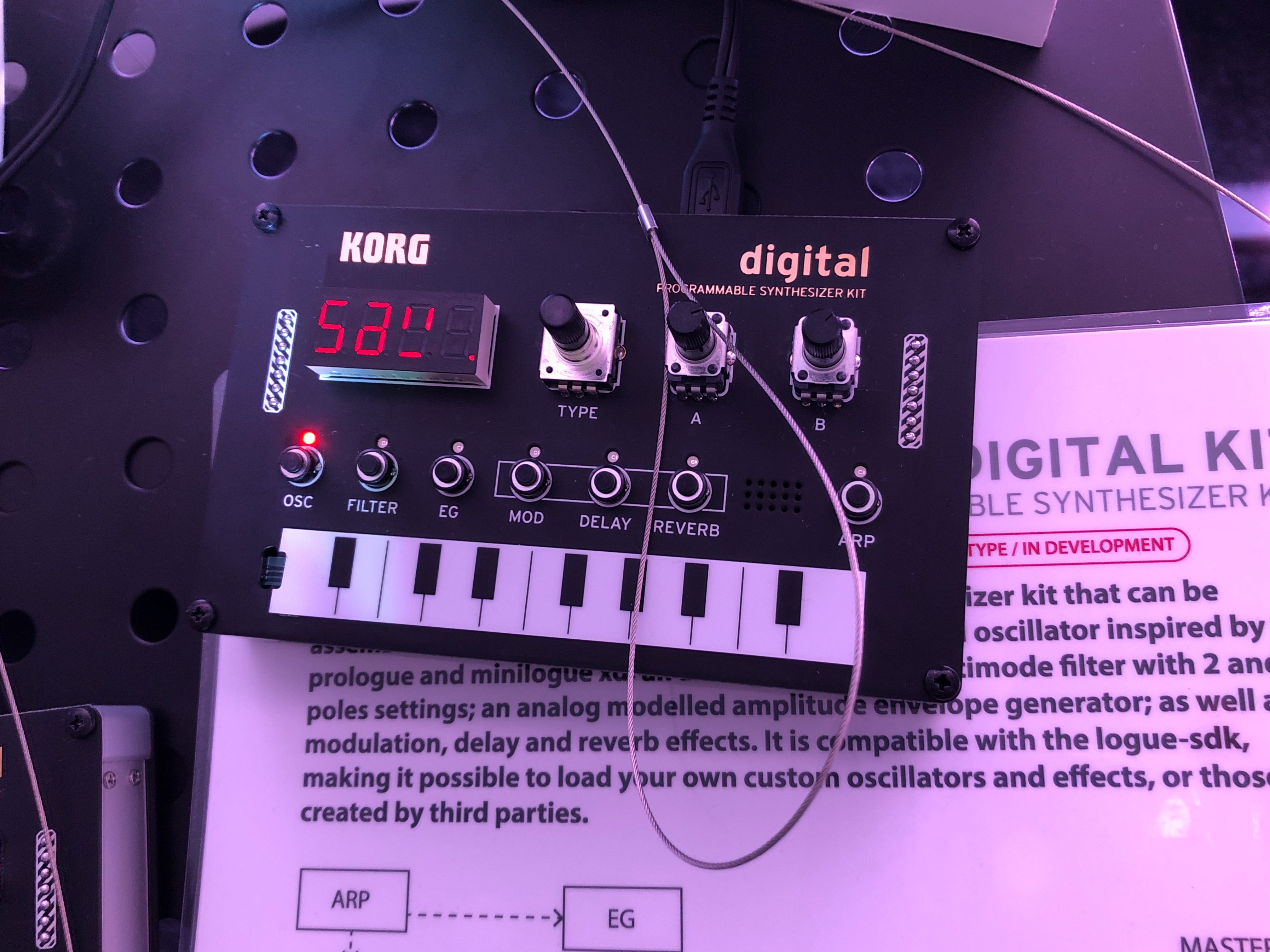 DIY-Synthesizer Korg NTS-1 Nu:tekt Digital Kit - AMAZONA.de