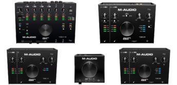 M-Audio stellt AIR 192-4, 8, 14, 16 und HUB USB-Audiointerfaces vor