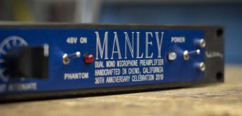 manley labs dual mono mic preamp 30th anniversary