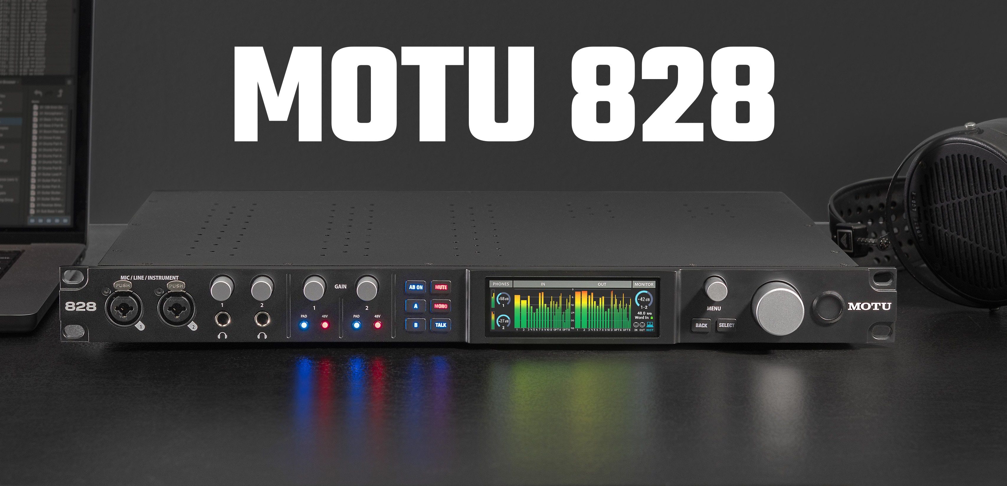 MOTU 828 test des usb 3 audiointerfaces fürs tonstudio