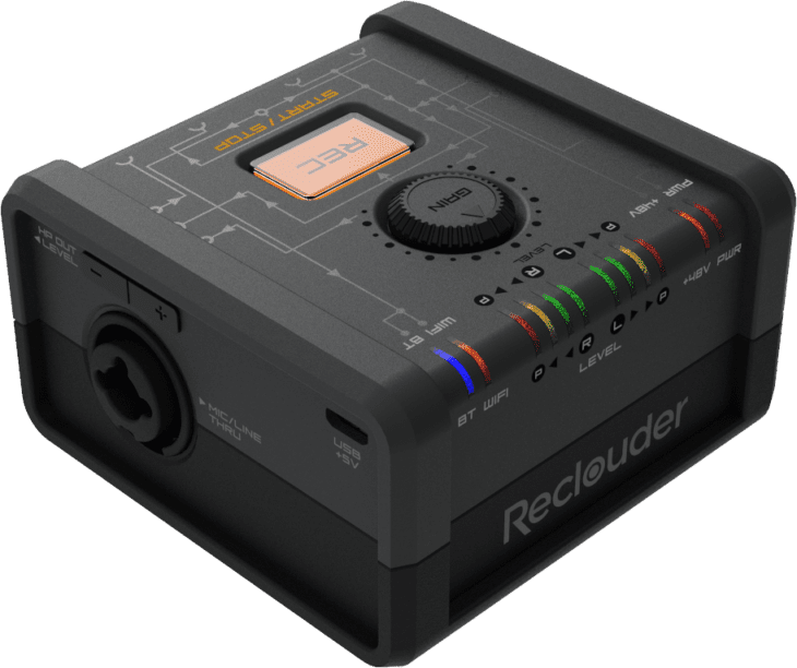 reclouder audio recording 
