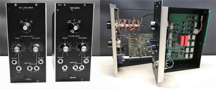 SW 904C Filter Coupler und das Original von Moog