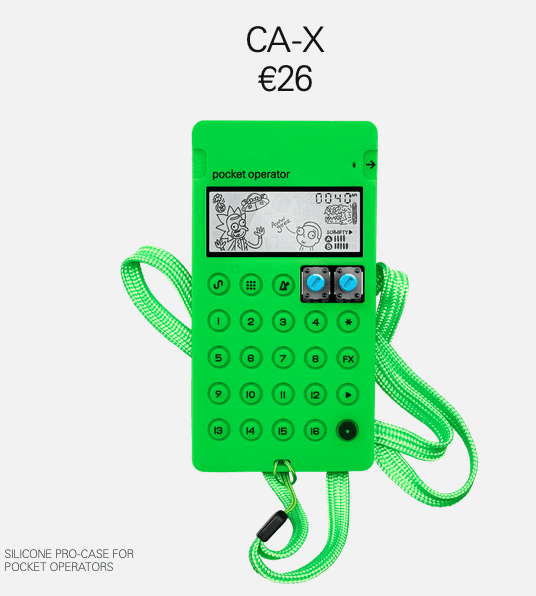 Teenage Engineering PO-137 Rick and Morty CAX LIME