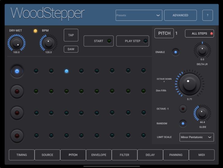 Woodman's Immaculate Maple Syrup Studio WoodStepper iOS Pitch