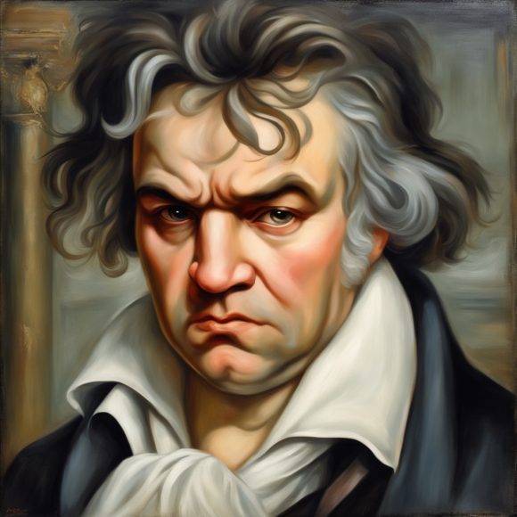 Auch Herr van Beethoven ist not amused.