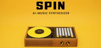 Spin, künstliche Intelligenz DJ Musik Generator Synthesizer