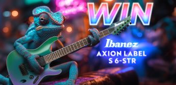 Gewinnspiel: IBANEZ Axion Label S 6-Str Blue Chameleon E-Gitarre