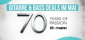 70 Jahre Thomann: Die Gitarre und Bass Deals sind da!