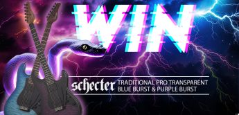 Gewinnspiel: Schecter Traditional Pro Transparent Blue Burst & Purple Burst E-Gitarren