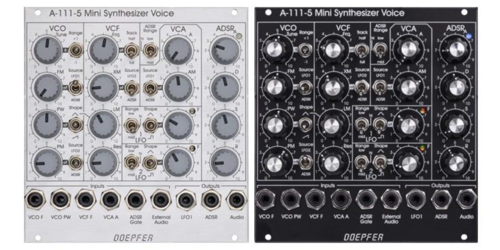 Doepfer A-111-5 Mini Synthesizer Voice eurorack module