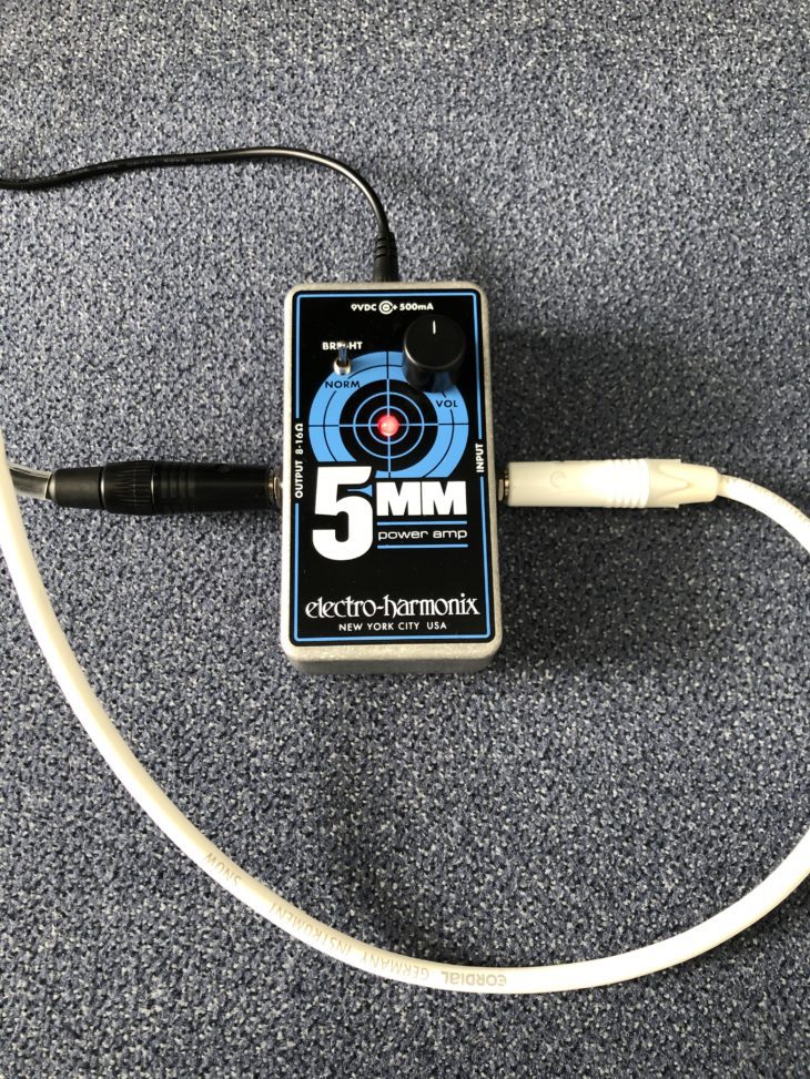 Electro Harmonix 5MM Aufsicht Test