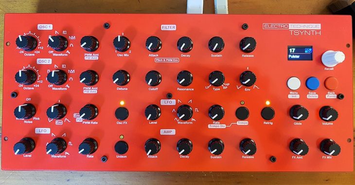 electrotechnique tsynth diy-synthesizer