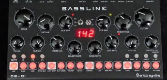 NAMM 2020: Erica Synths Bassline DB-01 – Synthesizer mit Sequencer