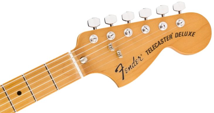 Fender Vintera 70s Tele Deluxe E-Gitarre Kopfplatte