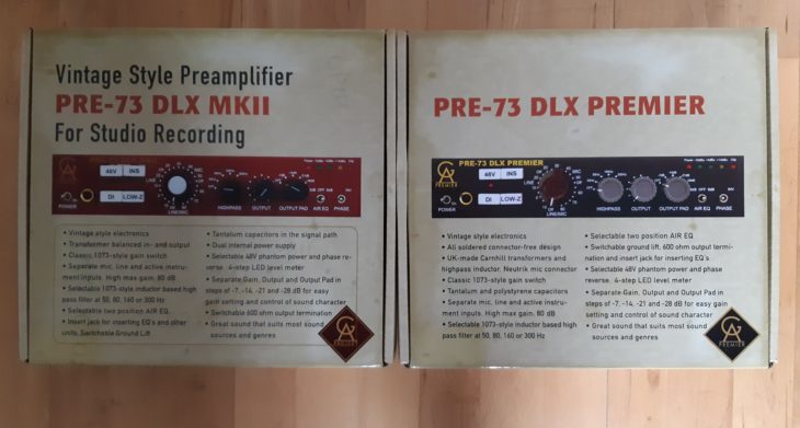 GAP Pre-73 DLX MKII und GAP Pre-73 DLX Premier