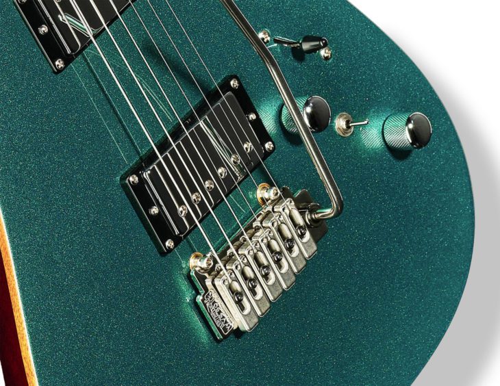 Harley Benton Fusion-II HH EB Ocean Turquoise E-Gitarre