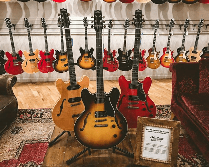 Gibson und Heritage Guitars Klage