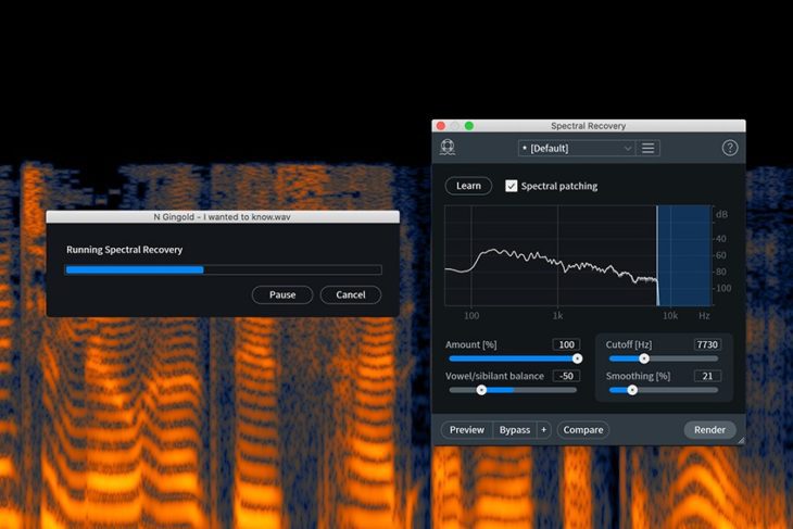 izotope spectral recovery