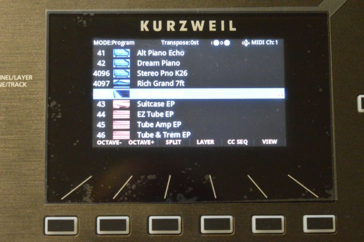 Kurzweil PC4 Stagepiano und Workstation
