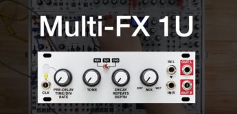 Intellijel Designs Multi-FX 1U – Stereo-Effektmodul auf einer HE