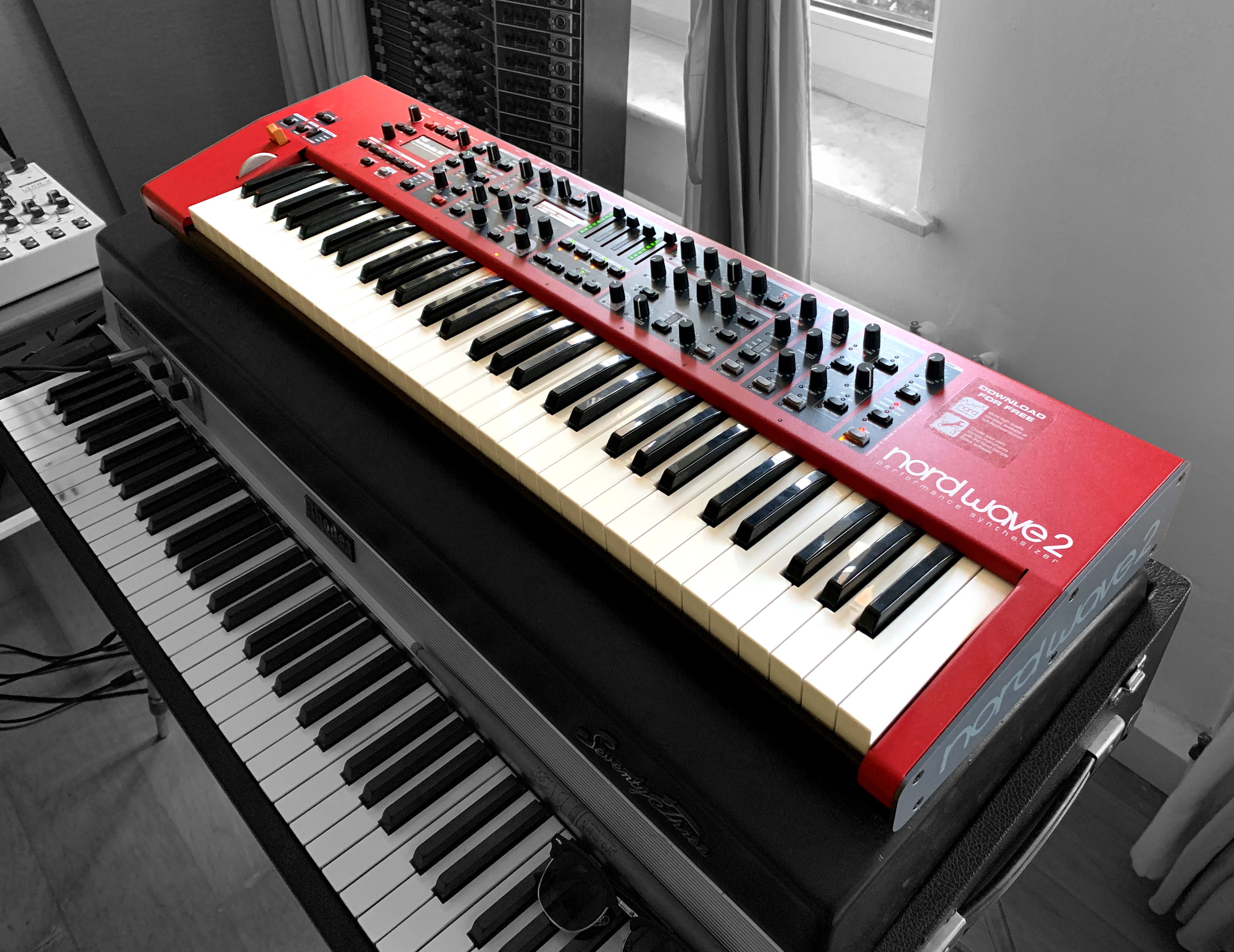 Synthesizer 61 Tasten Professionelle elektronische Orgel Tragbar