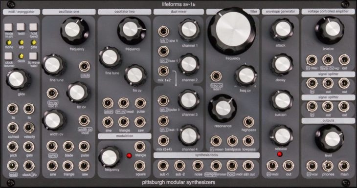 Pittsburgh Modular Lifeforms SV-1b synthesizer modul