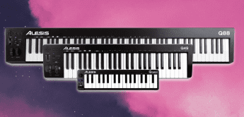 NAMM 2021: Neue MIDI-Keyboards von Alesis: Qmini, Q49, Q88 Mk2