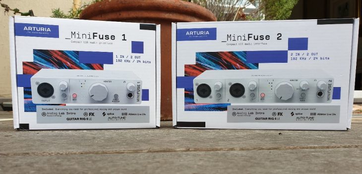 Arturia MiniFuse 1, MiniFuse 2, USB-Audiointerfaces