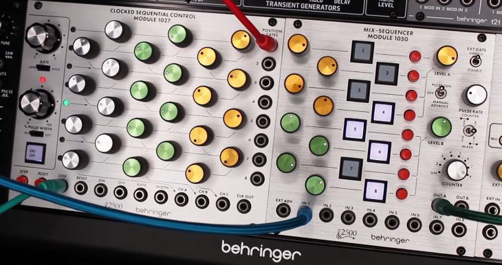 behringer mix-sequencer module 1050 eurorack