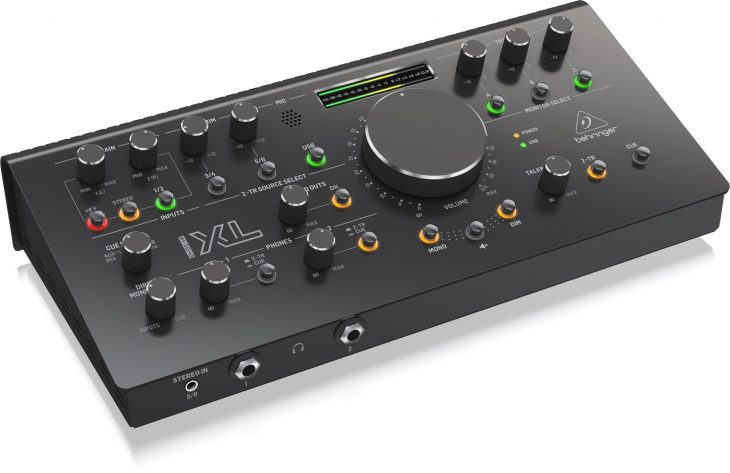 behringer studio xl monitor controller angle