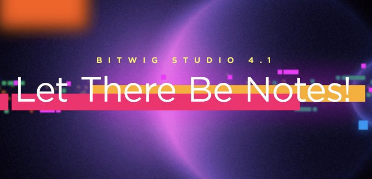 bitwig studio 4.1 update