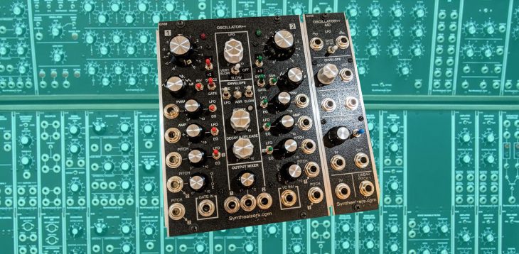 synthesizer dotcom q169 oscillator++ 5u module