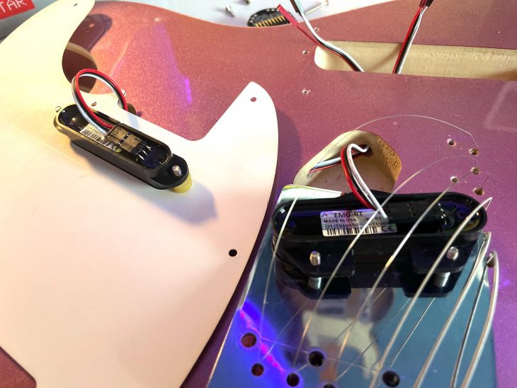 DIY Workshop E-Gitarre Telecaster Humbucker
