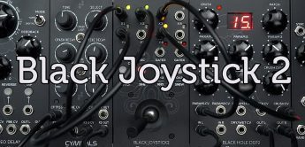 Erica Synths Black Joystick 2, Steuermodul mit CV-Recorder