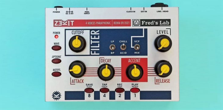 fred's lab zekit 4 voice synthesizer
