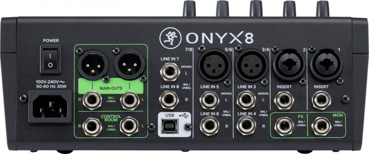 Test: Mackie Onyx 8 Analogmixer mit USB