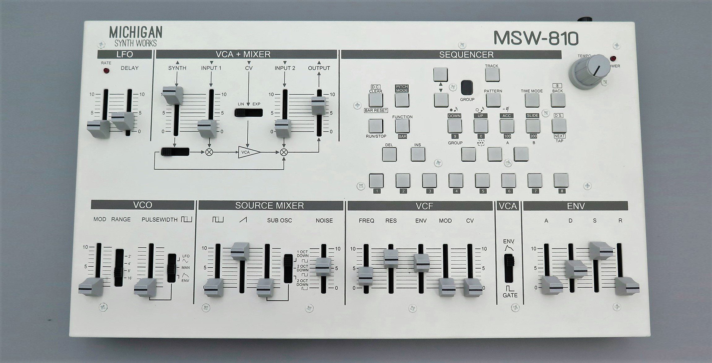 MSW-810 with sequencer!
