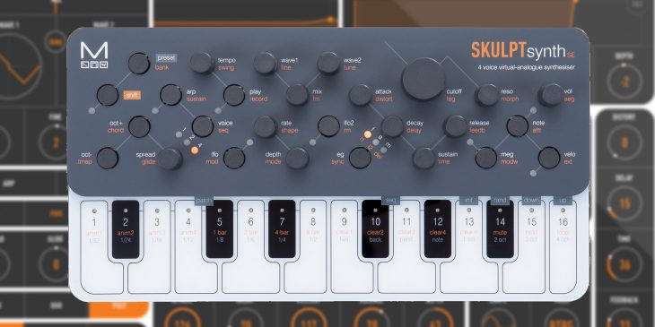 Modal Electronics SKULPTsynth SE virtual analog synthesizer