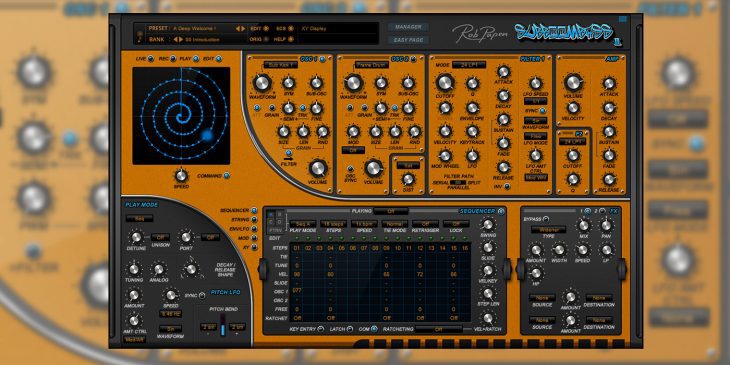 rob papen subboombass 2 synthesizer plugin gui
