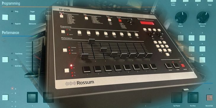 Rossum Electro Music SP-1200 sample drum machine
