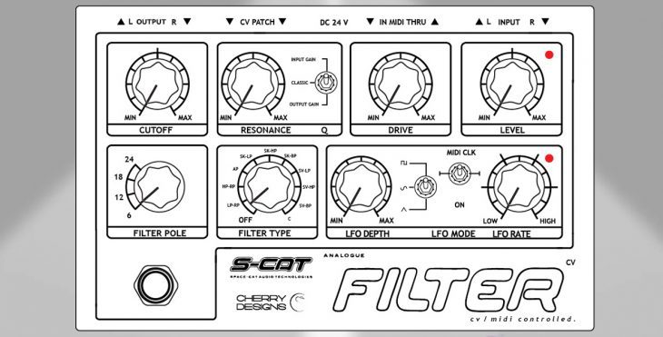 S-Cat Stereo Analogue Filter